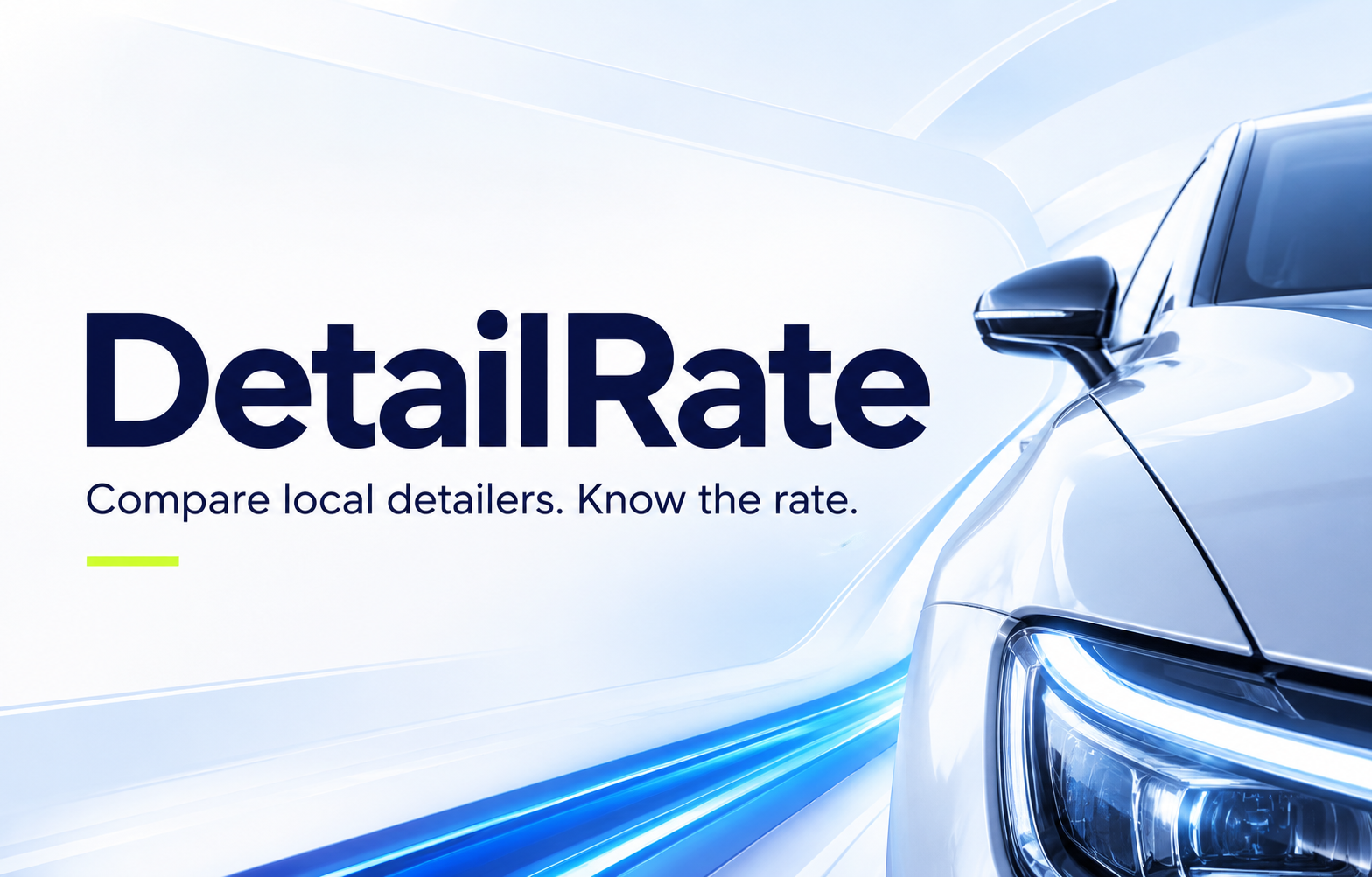DetailRate local car detailing marketplace
